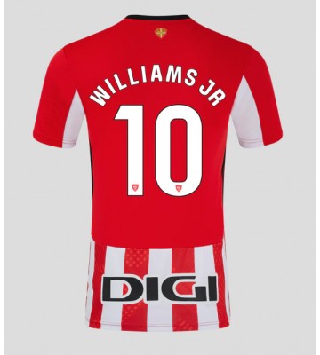 Athletic Bilbao Nico Williams #10 Replika Hjemmebanetrøje 2024-25 Kortærmet